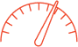 Mileage meter icon