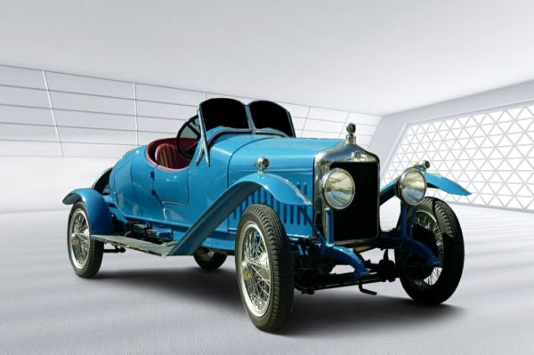 1923 Minerva Roadster Speedster Blue 3 Speed Manual Roadster image