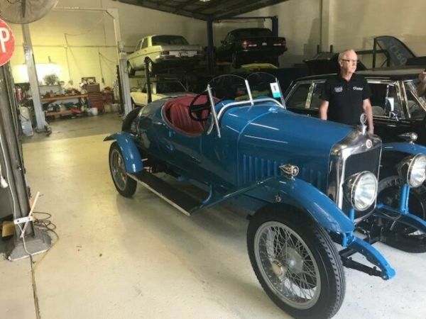 1923 Minerva Roadster Speedster Blue 3 Speed Manual Roadster image