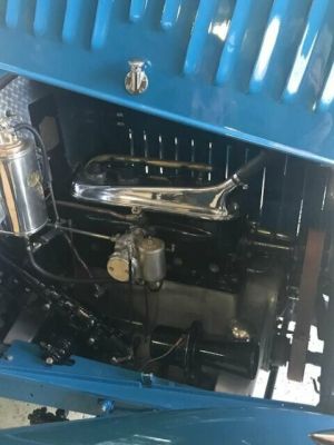 1923 Minerva Roadster Speedster Blue 3 Speed Manual Roadster image