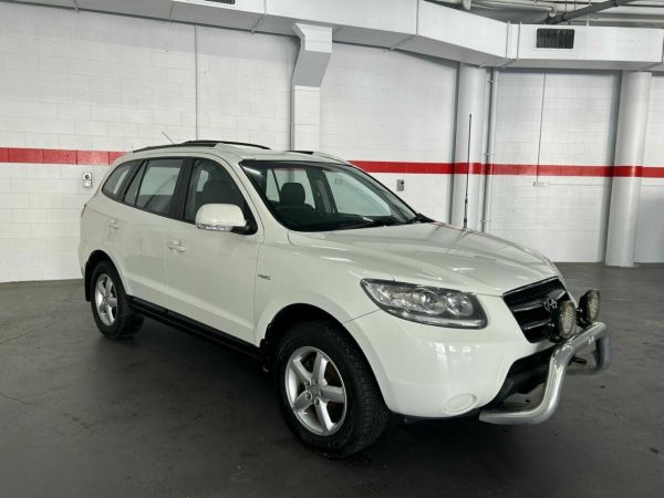 2009 Hyundai Santa Fe CM MY09 SX White 5 Speed Sports Automatic Wagon image