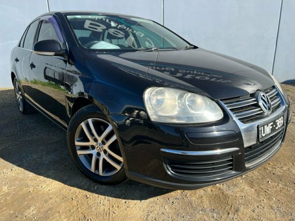 2007 Volkswagen Jetta 1KM 2.0 FSI Black 6 Speed Automatic Tiptronic Sedan image