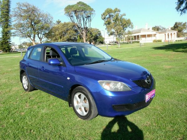 2008 Mazda 3 BK MY06 Upgrade Maxx Blue 5 Speed Manual Hatchback image