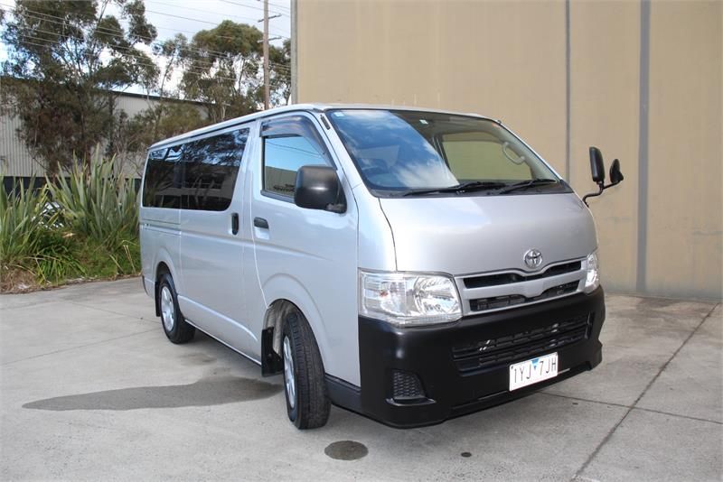 Used Cars Used Vans For Sale Brisbane 2013 Toyota Hiace Van