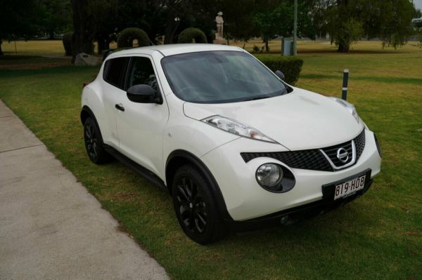 2014 Nissan Juke F15 ST (FWD) White Continuous Variable Wagon image