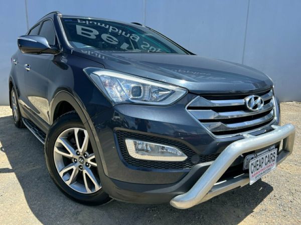 2013 Hyundai Santa Fe DM Elite CRDi (4x4) Blue 6 Speed Automatic Wagon image