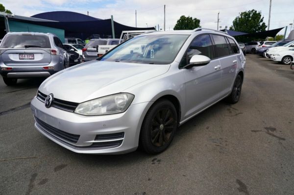 2014 Volkswagen Golf AU MY14 90 TSI Comfortline Silver 7 Speed Auto Direct Shift Wagon image