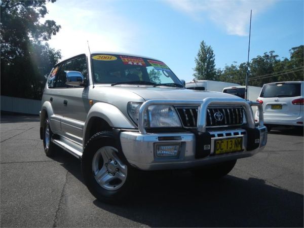 2001 Toyota Landcruiser 4D WAGON PRADO GXL (4x4) VZJ95R image
