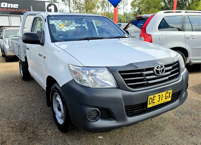 2012 Toyota Hilux Cab Chassis Workmate TGN16R MY12