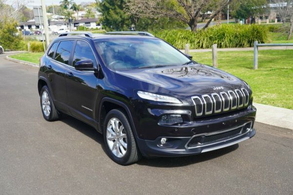 2015 Jeep Cherokee KL MY15 Limited (4x4) Black 9 Speed Automatic Wagon image