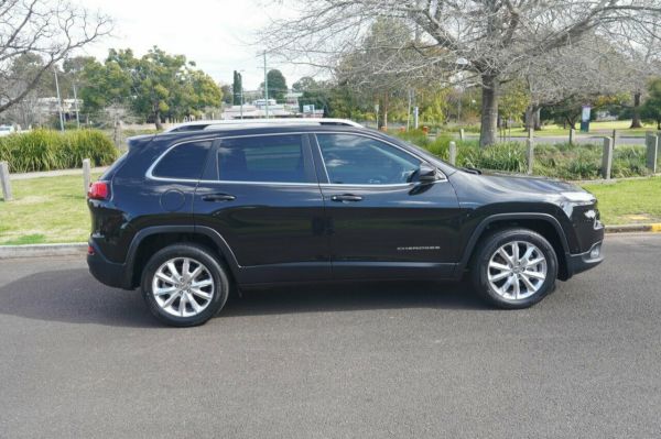2015 Jeep Cherokee KL MY15 Limited (4x4) Black 9 Speed Automatic Wagon image
