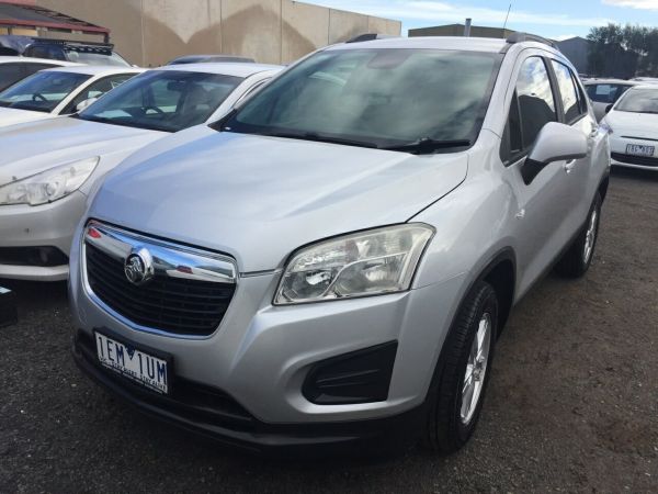 2015 Holden Trax TJ MY15 LS Silver 5 Speed Manual Wagon image