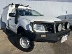 Image for 2012 Ford Ranger PX XL 3.2 (4x4) White 6 Speed Manual Cab Chassis