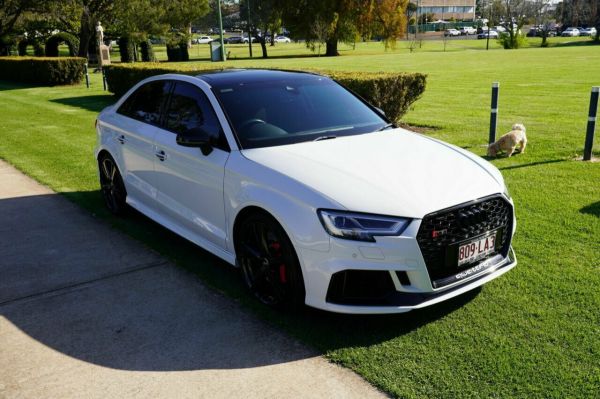 2018 Audi RS 3 8V MY18 Quattro White 7 Speed Auto Dual Clutch Sedan image