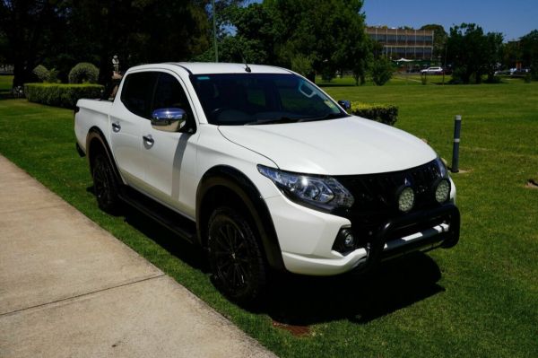 2017 Mitsubishi Triton MQ MY16 Upgrade GLS (4x4) White 5 Speed Automatic Dual Cab Utility image