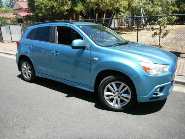 2011 Mitsubishi ASX XA MY12 Aspire (4WD) Blue 6 Speed Manual Wagon image