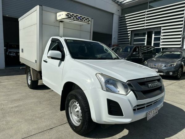 2018 Isuzu D-MAX MY18 SX 4x2 High Ride White 6 Speed Sports Automatic Cab Chassis image