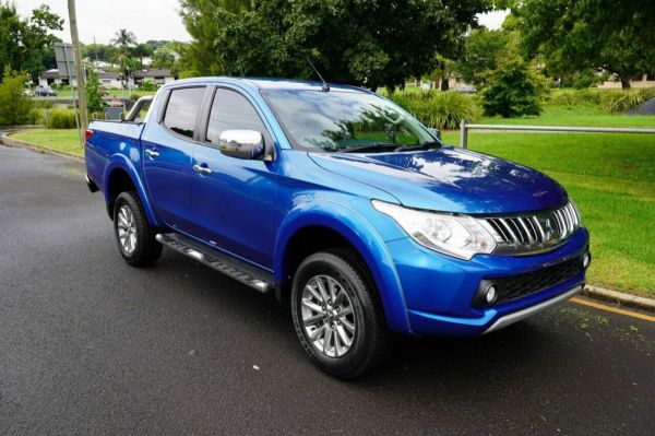 2016 Mitsubishi Triton MQ MY16 GLS (4x4) Blue 5 Speed Automatic Dual Cab Utility image