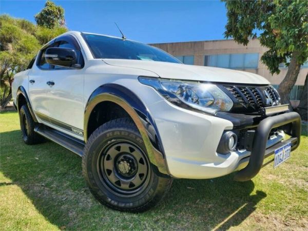 2018 Mitsubishi Triton Dual Cab Utility GLS (4x4) Blackline MQ MY18 image
