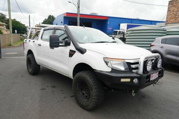 2014 Ford Ranger PX XLS 3.2 (4x4) White 6 Speed Automatic Double Cab Pick Up image