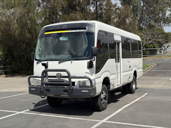 2020 Toyota Coaster 70 Series - Auto - 4x4 - Low Kms image