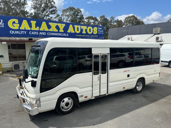 2018 Toyota Coaster Standard XZB70R - 70 Series Auto image