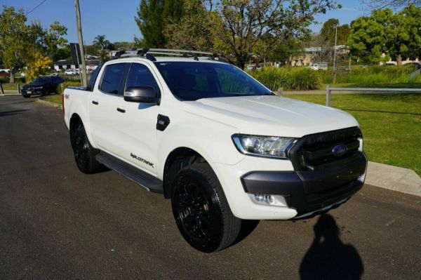 2016 Ford Ranger PX MkII MY17 Wildtrak 3.2 (4x4) White 6 Speed Automatic Dual Cab Pick-up image