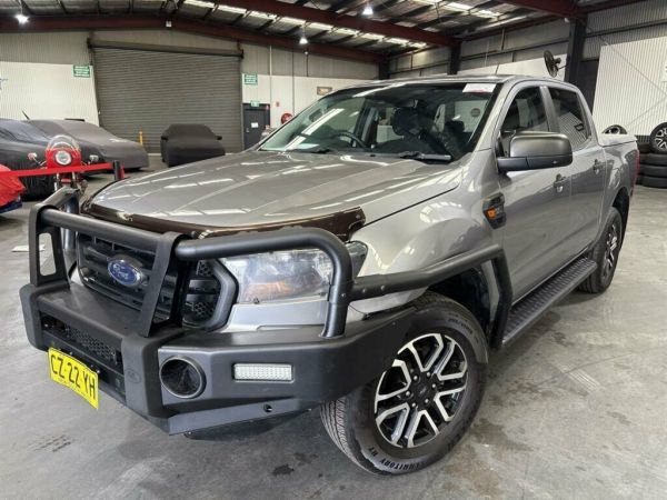2021 Ford Ranger PX MkIII MY21.25 XL 3.2 (4x4) Grey 6 Speed Automatic Double Cab Pick Up image
