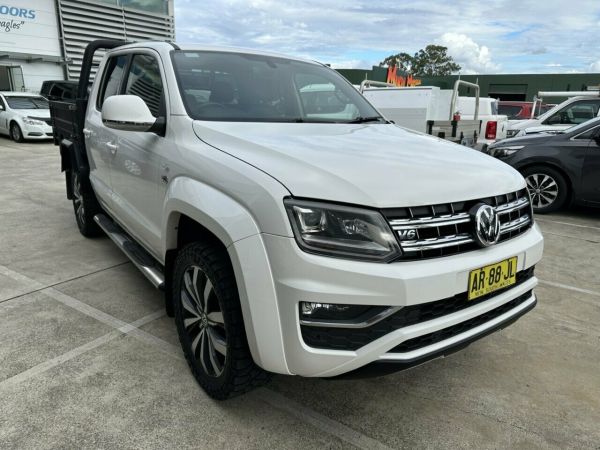 2019 Volkswagen Amarok 2H MY19 TDI580 4MOTION Perm Ultimate White 8 Speed Automatic Utility image