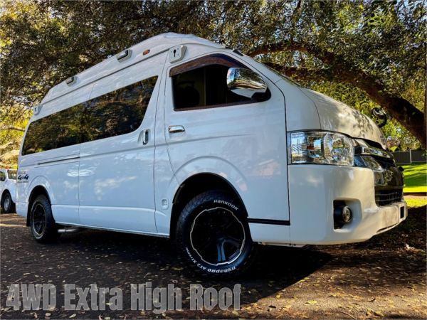 2015 TOYOTA HIACE Camper TRH226R MY15 UPGRADE 2015 4WD Ambulance Camper 4WD SLWB Extra High Roof image