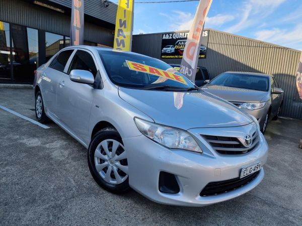 2011 TOYOTA COROLLA 4D SEDAN ZRE152R MY11 ASCENT image