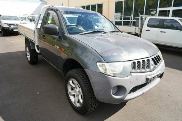 2008 Mitsubishi Triton ML MY08 GLX Charcoal 5 Speed Manual Cab Chassis image