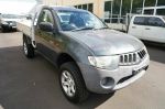 Image for 2008 Mitsubishi Triton ML MY08 GLX Charcoal 5 Speed Manual Cab Chassis