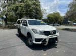 Image for 2019 Mazda BT-50 UR0YG1 XT Freestyle 4x2 Hi-Rider White 6 Speed Manual Cab Chassis