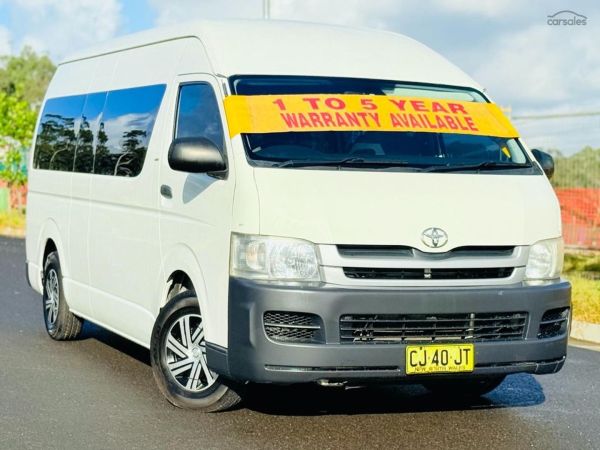 2010 Toyota Hiace Commuter Super LWB Auto MY11 image