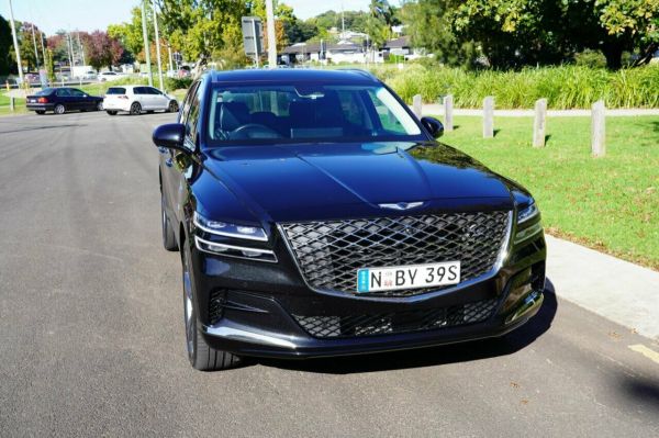 2021 Genesis GV80 Jx.v1 MY20 3.5T AWD Lux Black 8 Speed Electronic Automatic Wagon image