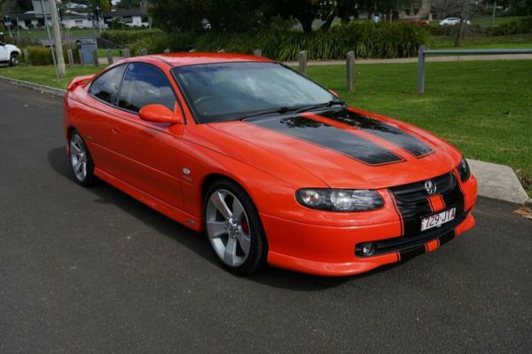2002 Holden Monaro V2 Series II CV8 Orange 4 Speed Automatic Coupe image