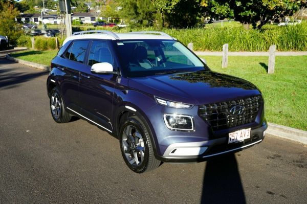 2020 Hyundai Venue QX.V3 MY21 Elite (denim Interior) The Denim 6 Speed Automatic Wagon image