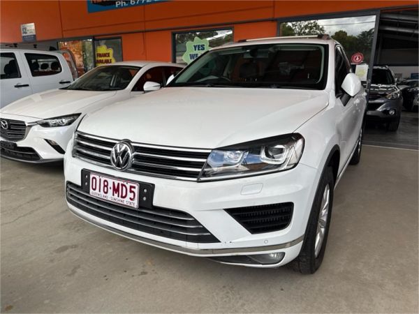 2016 VOLKSWAGEN TOUAREG 4D WAGON 7P MY16 150 TDI image