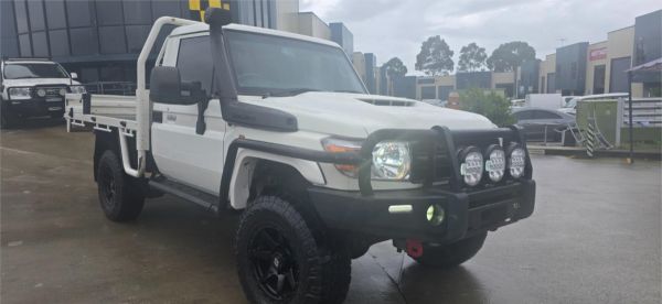 2021 Toyota Landcruiser Cab Chassis VDJ79R Workmate image