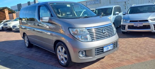 2009 NISSAN ELGRAND E51 RIDER AUTECH 7 seats image