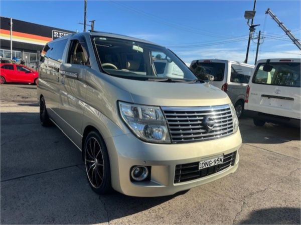 2008 NISSAN ELGRAND 4D WAGON E51 image