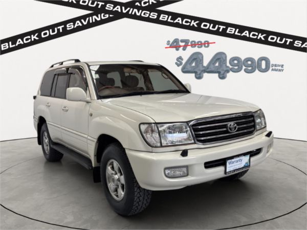 2000 Toyota Landcruiser SUV UZJ100 VX Limited G Selection image
