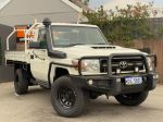 Image for ** 2018 Toyota Landcruiser VDJ79R Workmate ** Cab Chassis Single Cab ** Manual 5sp ** 4x4 ** 4.5L Turbo Diesel ** 3 Keys + Low Kms ** Water Tank **