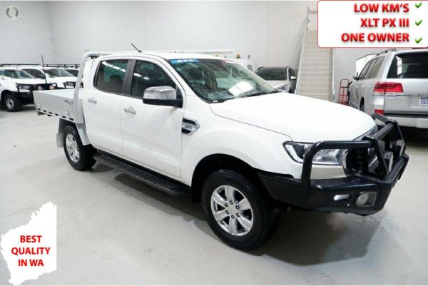 2021 Ford Ranger Double Cab Chassis XLT Double Cab PX MkIII 2021.25MY image