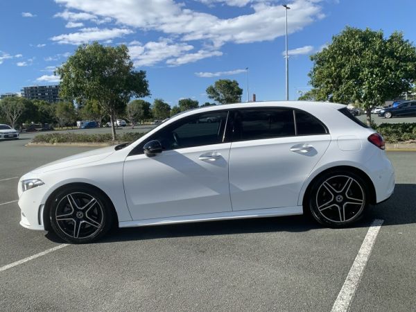 2021 Mercedes-Benz A250 AMG White 7 Speed Automatic Hatchback image