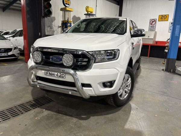 2020 Ford Ranger PX MkIII MY20.25 XLT 2.0 (4x4) White 10 Speed Automatic Double Cab Pick Up image