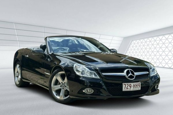2009 Mercedes-Benz SL350 R230 08 Upgrade Black 7 Speed Automatic G-Tronic Convertible image