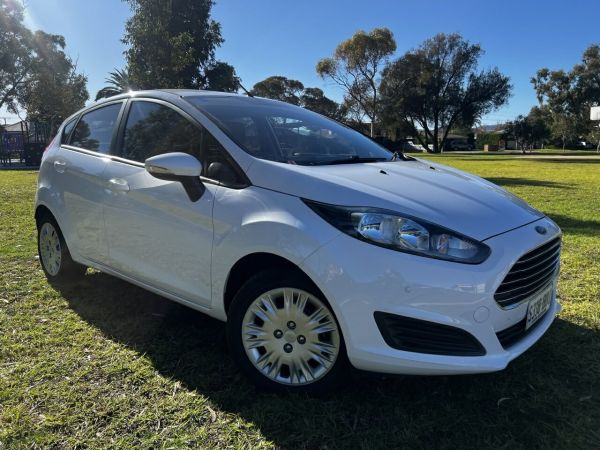 2014 Ford Fiesta WZ Ambiente White 6 Speed Automatic Hatchback image