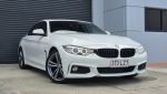 Image for 2016 BMW 4 Series F32 420i M Sport Alpine White 8 Speed Sports Automatic Coupe